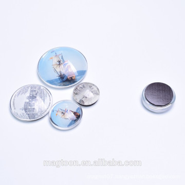 gifts crystal dome glass magnets for promotion